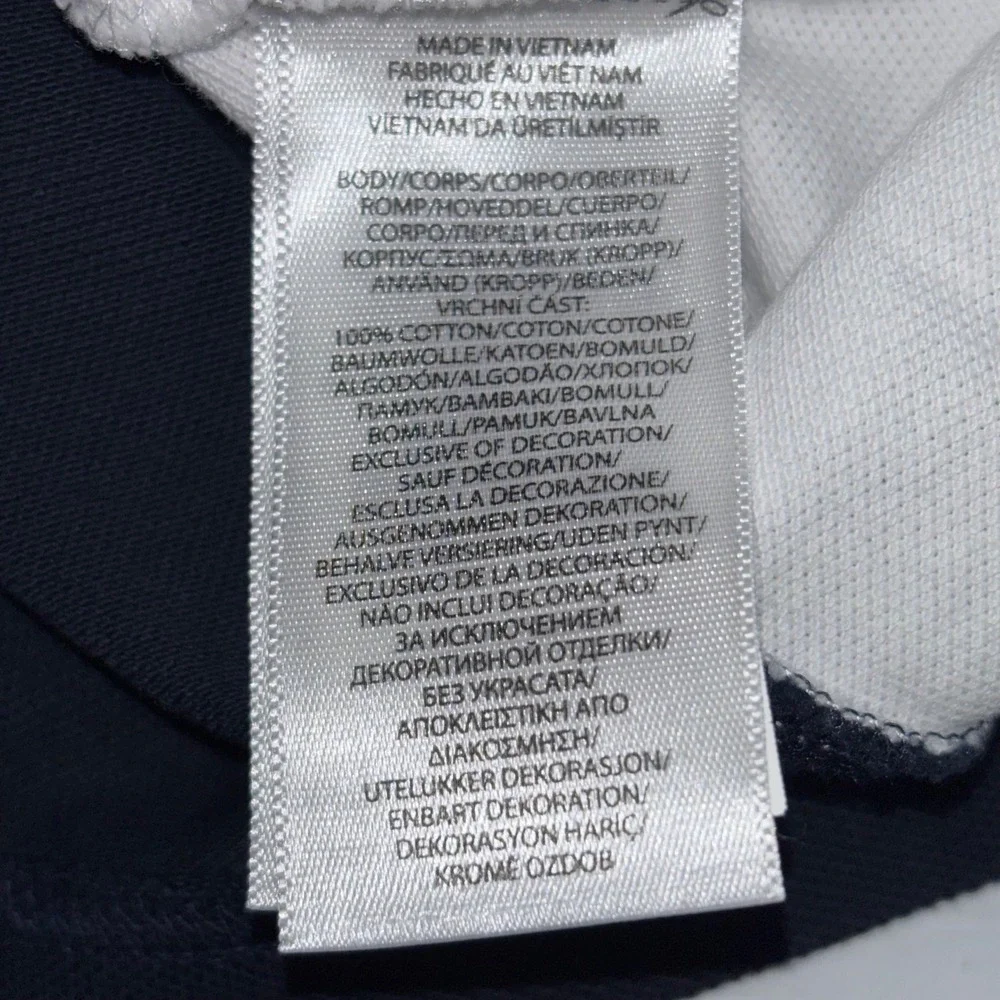 Polo Ralph Lauren Mens XL Big Pony Polo Shirt Navy Blue White Red Classic Fit